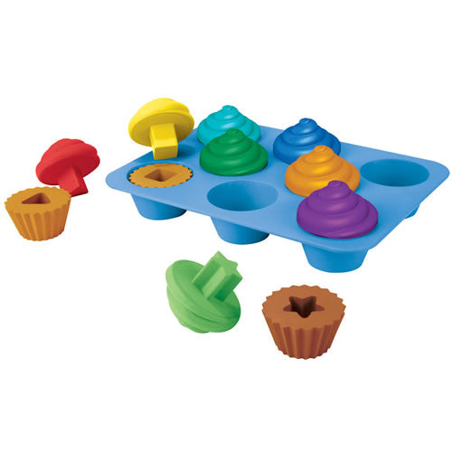 Sorting sale shapes cupcakes