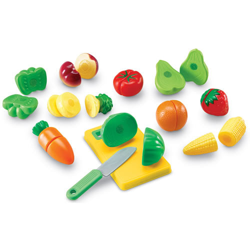 Sliceable Fruits and Veggies (23 Pieces)